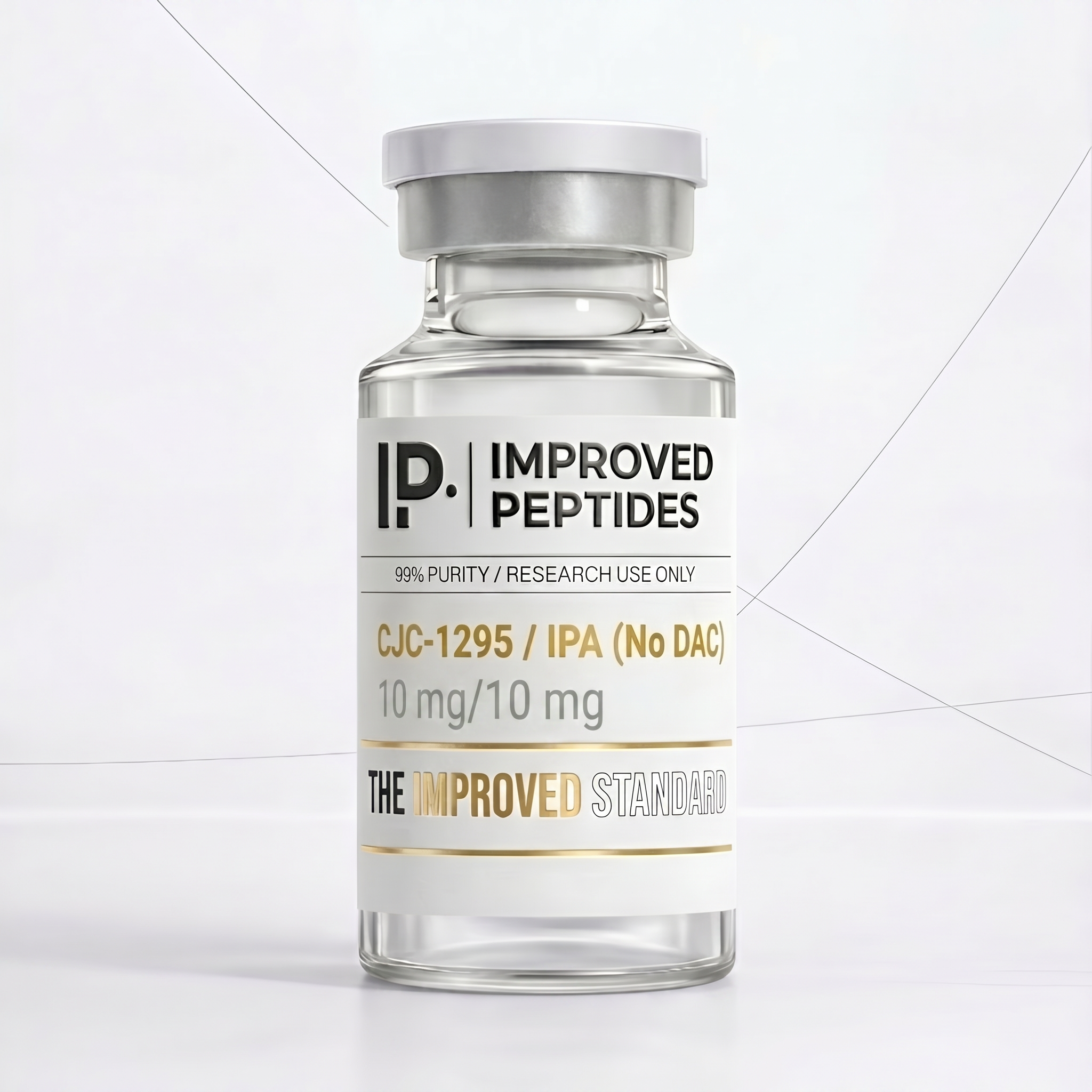 CJC-1295 IPA No DAC 20mg research peptide vial - Improved Peptides